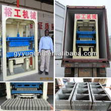 Melhor marca! Melhor qualidade! Yugong marca QT10-15 concreto tijolo máquina com preço competitivo